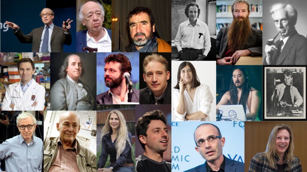 Collage of portraits of the people quoted